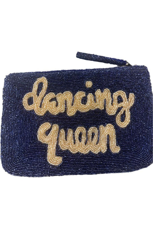 BEADED PURSE