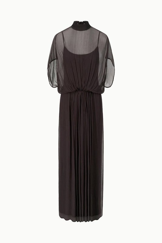 STAUD Viviana Dress Earth - Dresses available at Hiptique in Woodland Hills