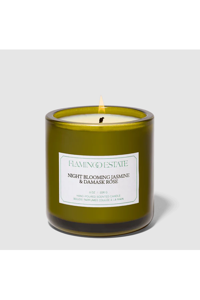 Night Blooming Jasmine & Damask Rose Candle