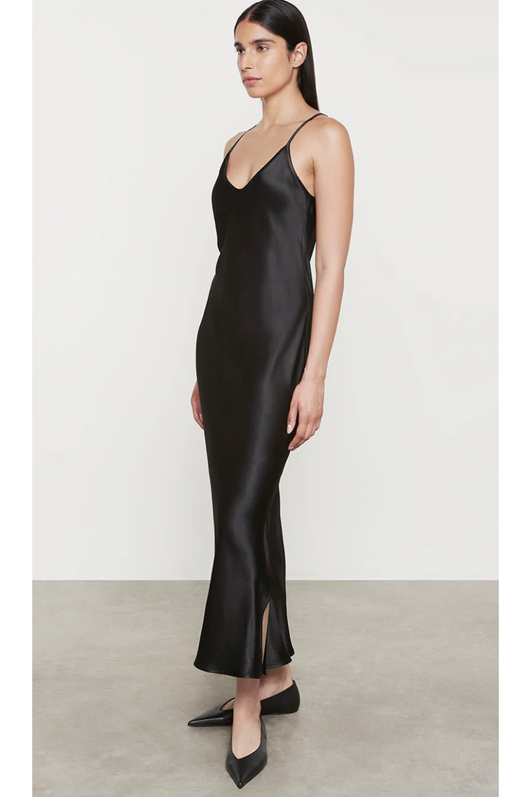 Bias Cut Slip Dress