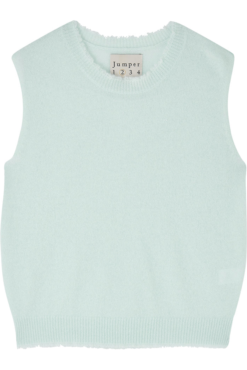 Distressed Cashmere Tank