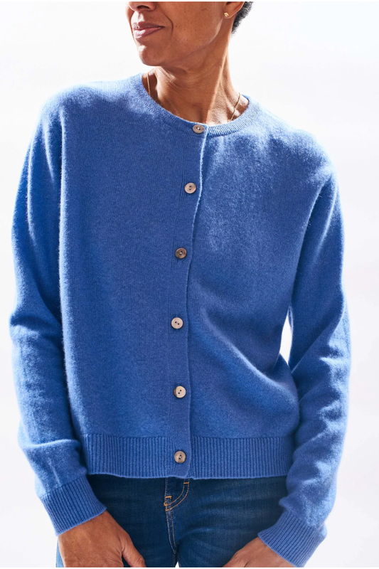 Shrunken Cashmere Cardigan
