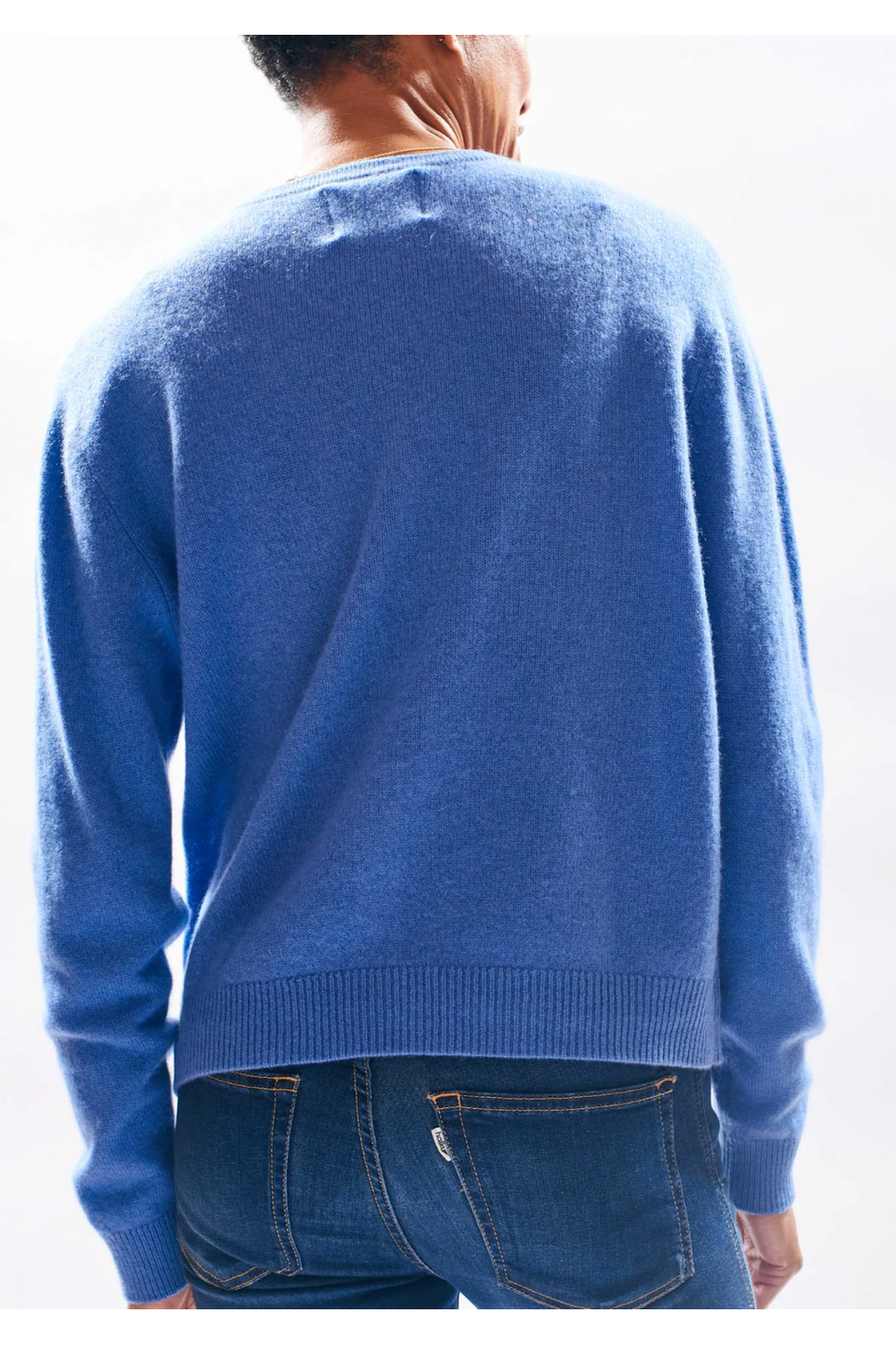 Shrunken Cashmere Cardigan
