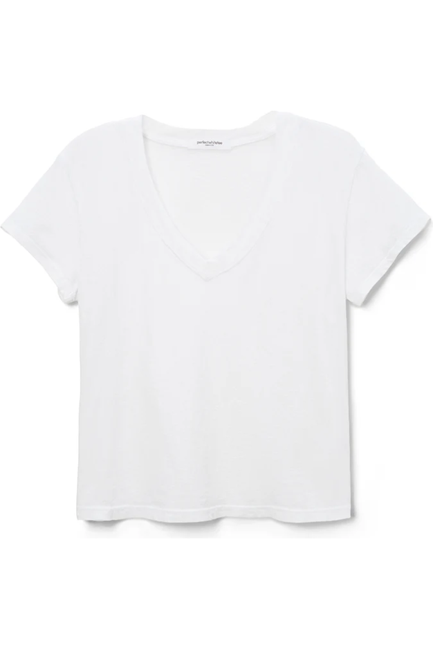 HENDRIX BOXY VNECK TEE