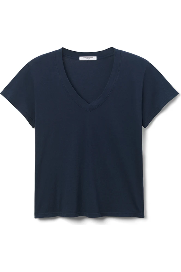 HENDRIX BOXY VNECK TEE