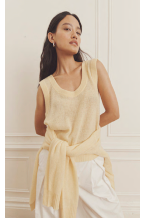 FEATHERWEIGHT CASHMERE TANK