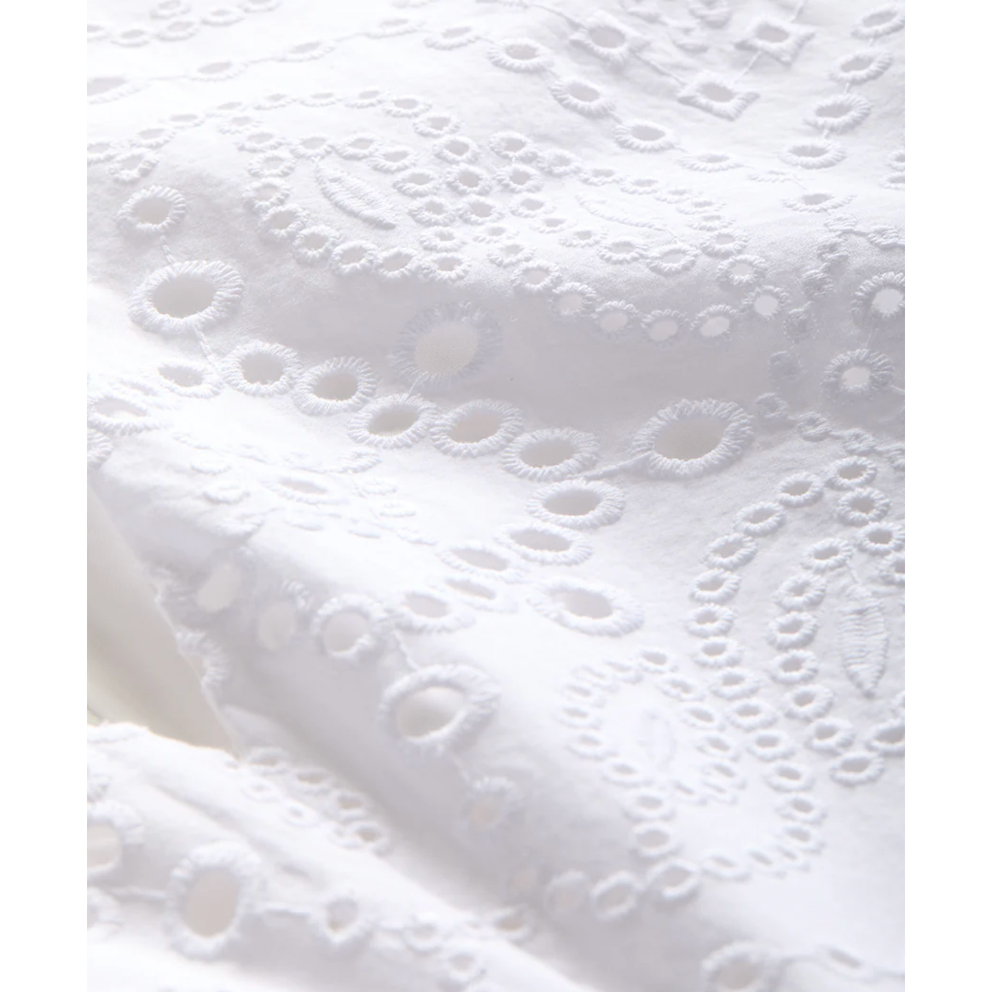 Aven Eyelet Midi Dress