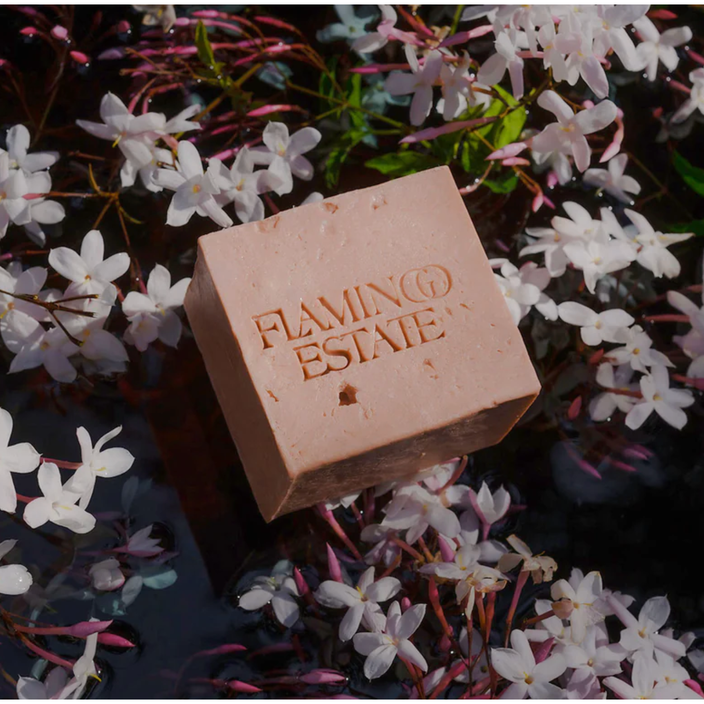 Night Blooming Jasmine & Damask Rose Soap Brick