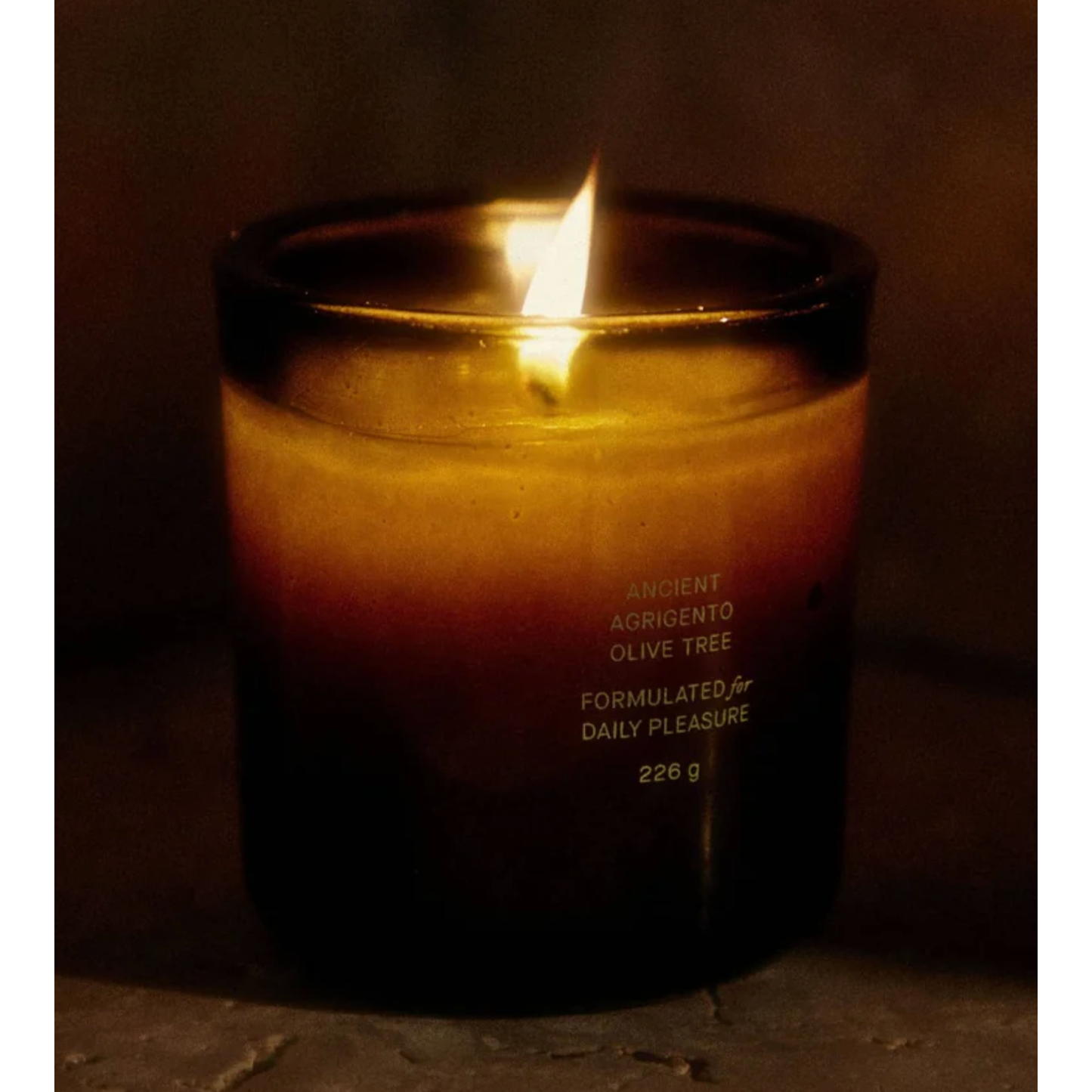 Ancient Agrigento Olive Tree Candle