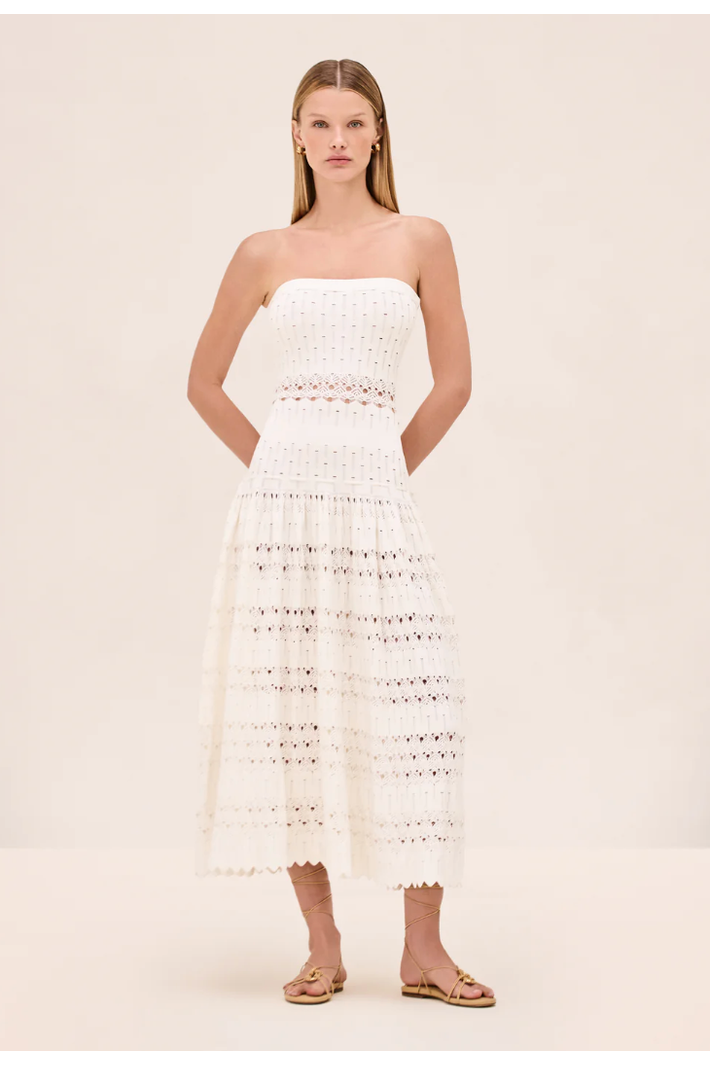PAYGE STRAPLESS DRESS
