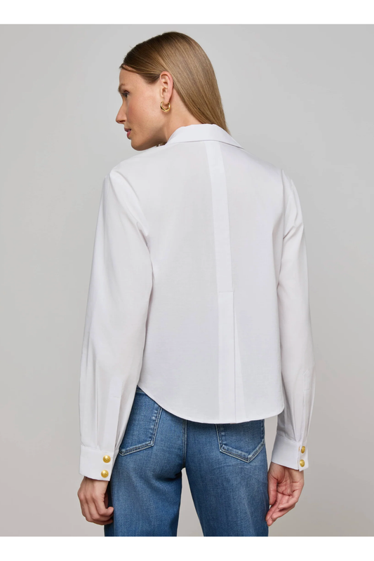 COSETTE CROP HI LO TOP