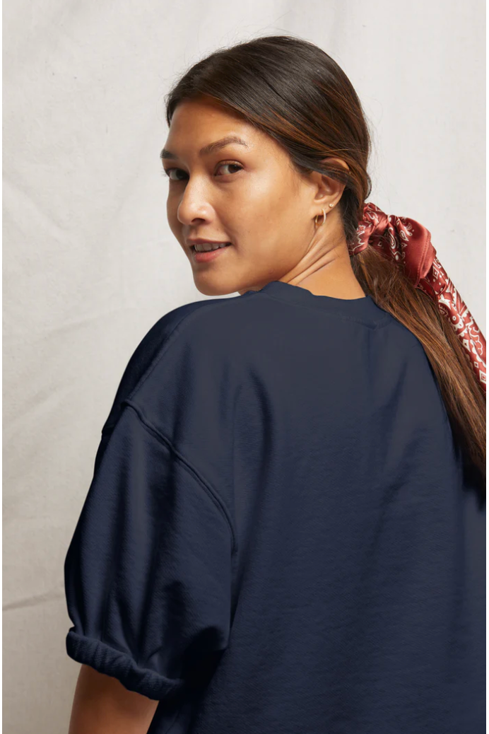 REBECCA 3/4 SLEEVE TERRY