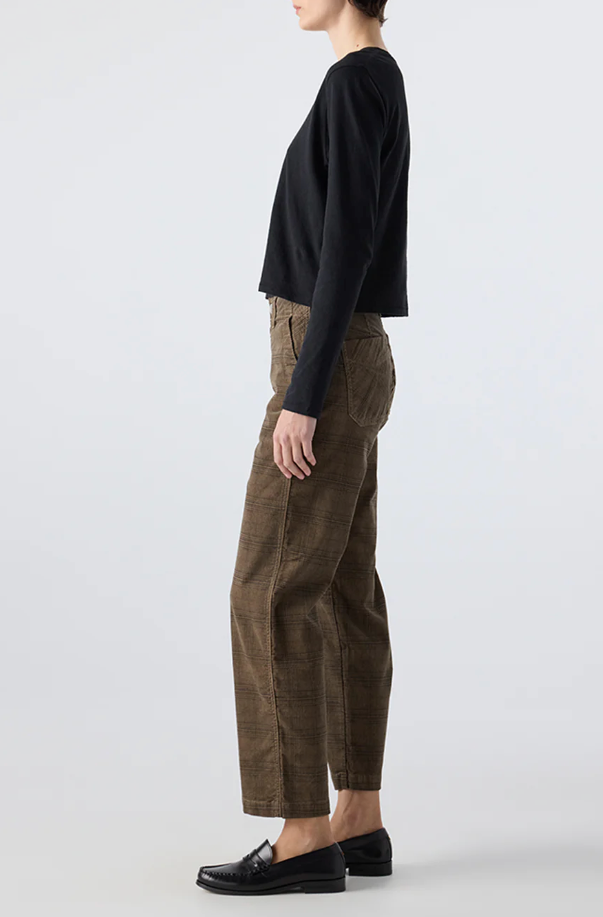 LILLIAN PLAID CORDS