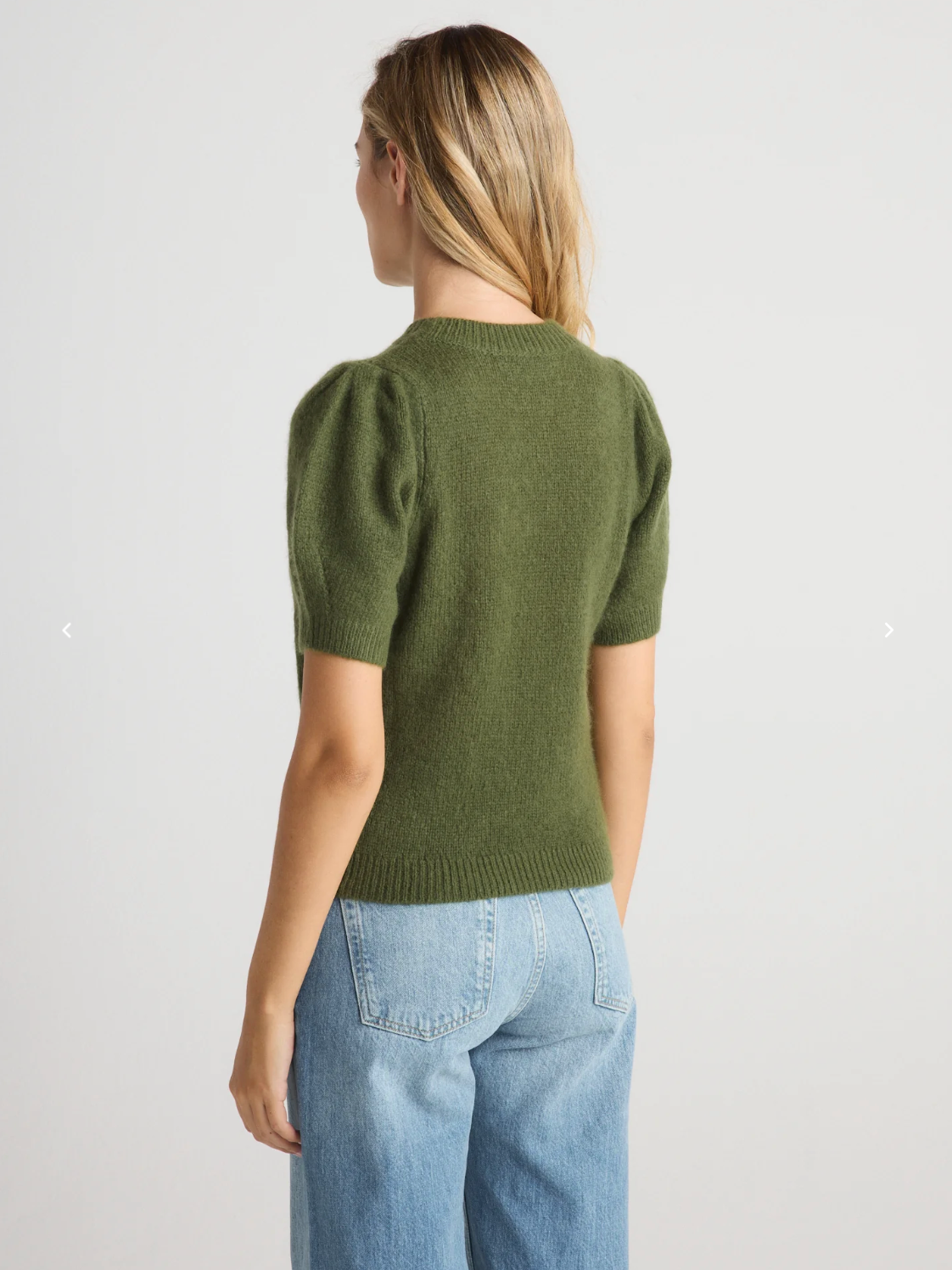 ARIA SHORT SLEEVE SWEATER