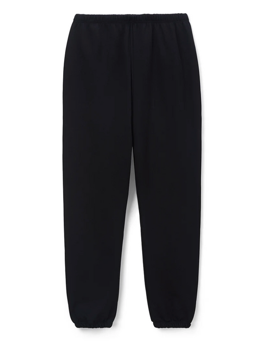 Perfect White Tee Stevie Fleece Sweatpant - back view showing easy-fit jogger silhouette