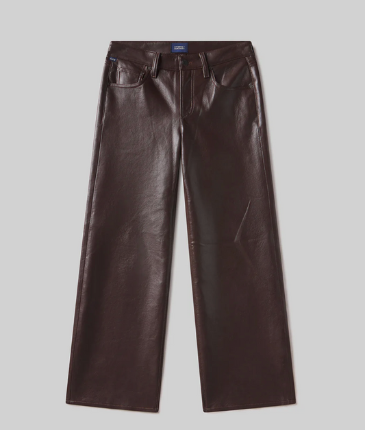 FAYE RECYCLED LEATHER PANT
