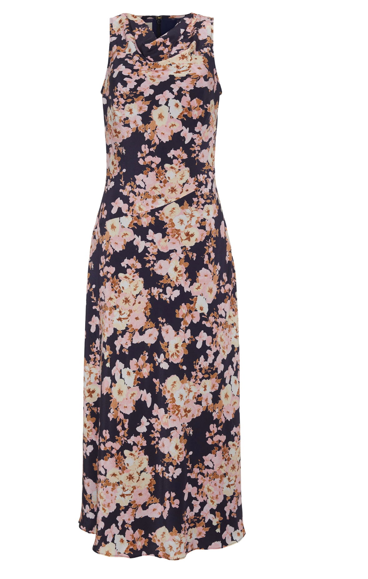 Cara Cara Crystal Dress - printed mini dress back view