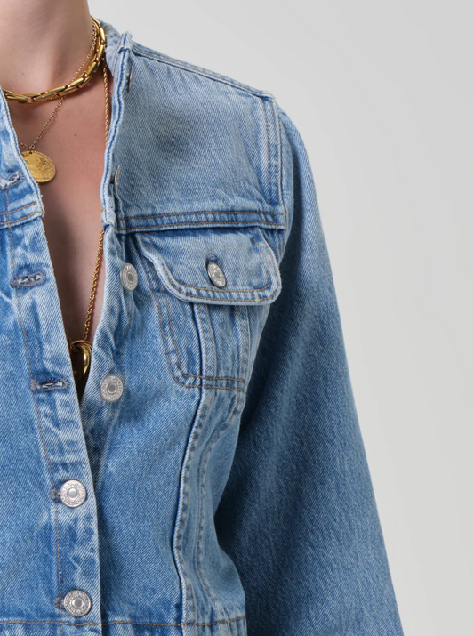 DEVIN COLLARLESS JACKET