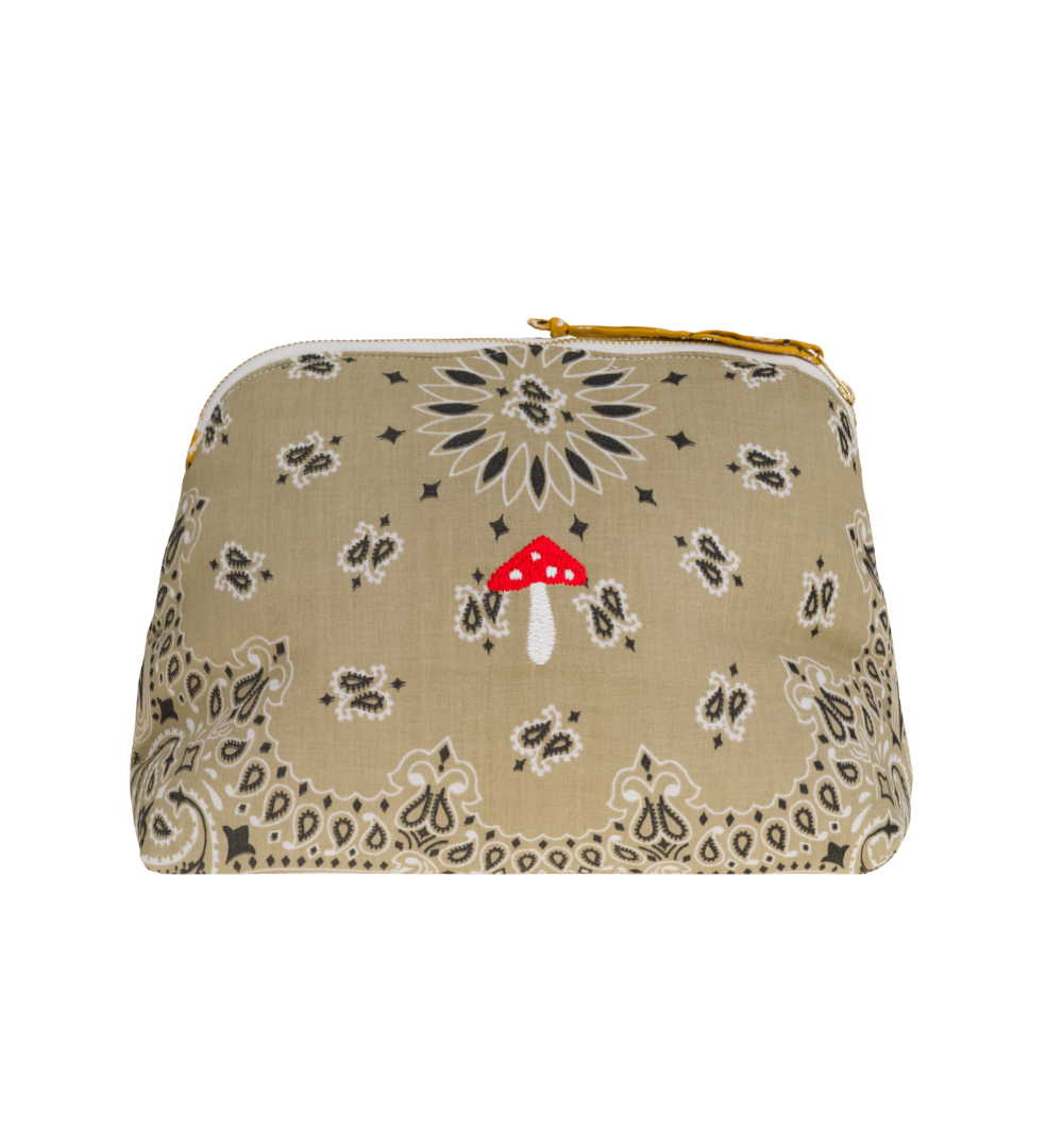 LARGE BANDANA VANITY BAG CHAMPIGNON