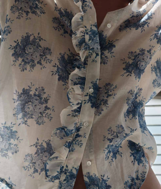 Cissa The Waterfall - relaxed draped top back view