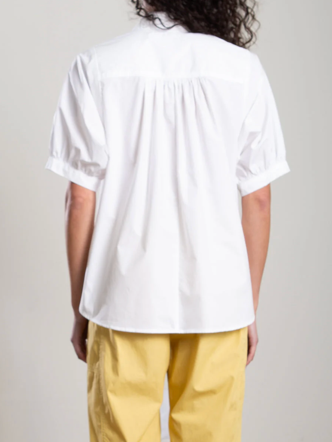 Pharaoh Claude Shirt - breezy button-down shirt detail view