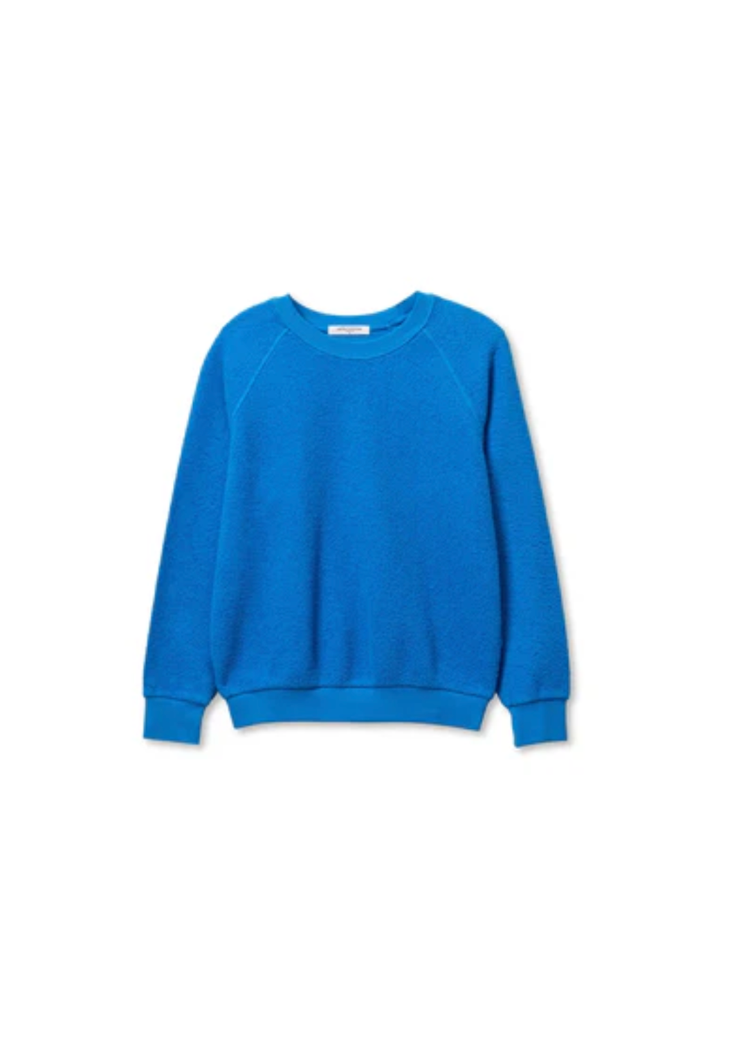 Spiritual Gangster Ziggy Shrunken Crew - cropped fleece crewneck sweatshirt detail view
