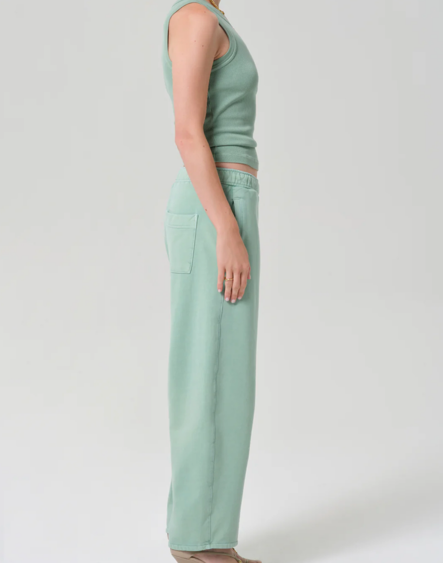 Citizen of Humanity Miro Sweatpant - relaxed cotton sweatpant side view