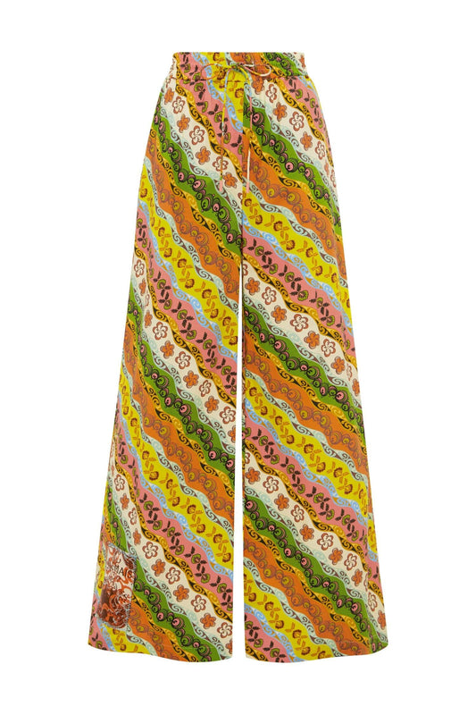 Alemais Janine Pant Multi - editorial view available at Hiptique boutique in Woodland Hills California