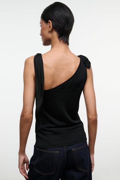 STAUD LIANA TOP BLACK - Tops available now