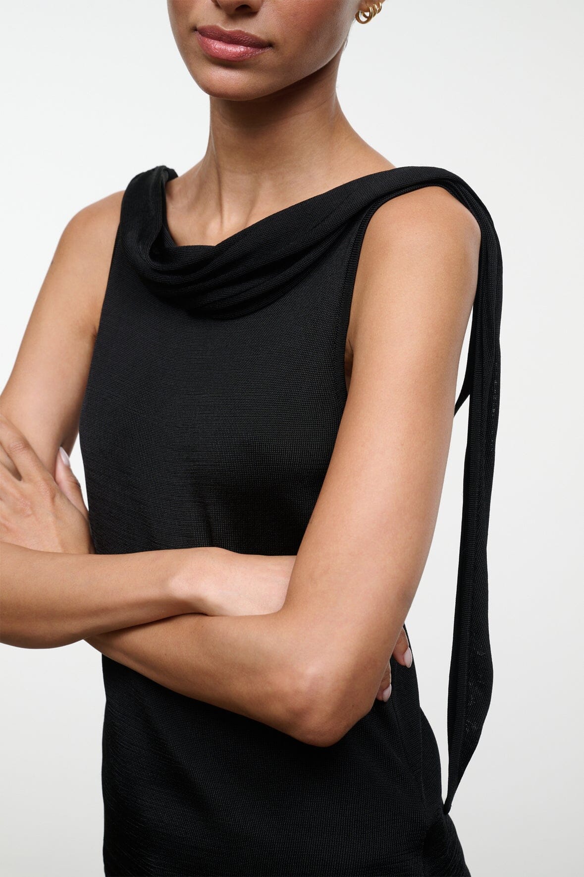 STAUD LIANA TOP BLACK - Tops available now