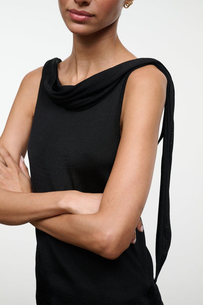 STAUD LIANA TOP BLACK - Tops available now