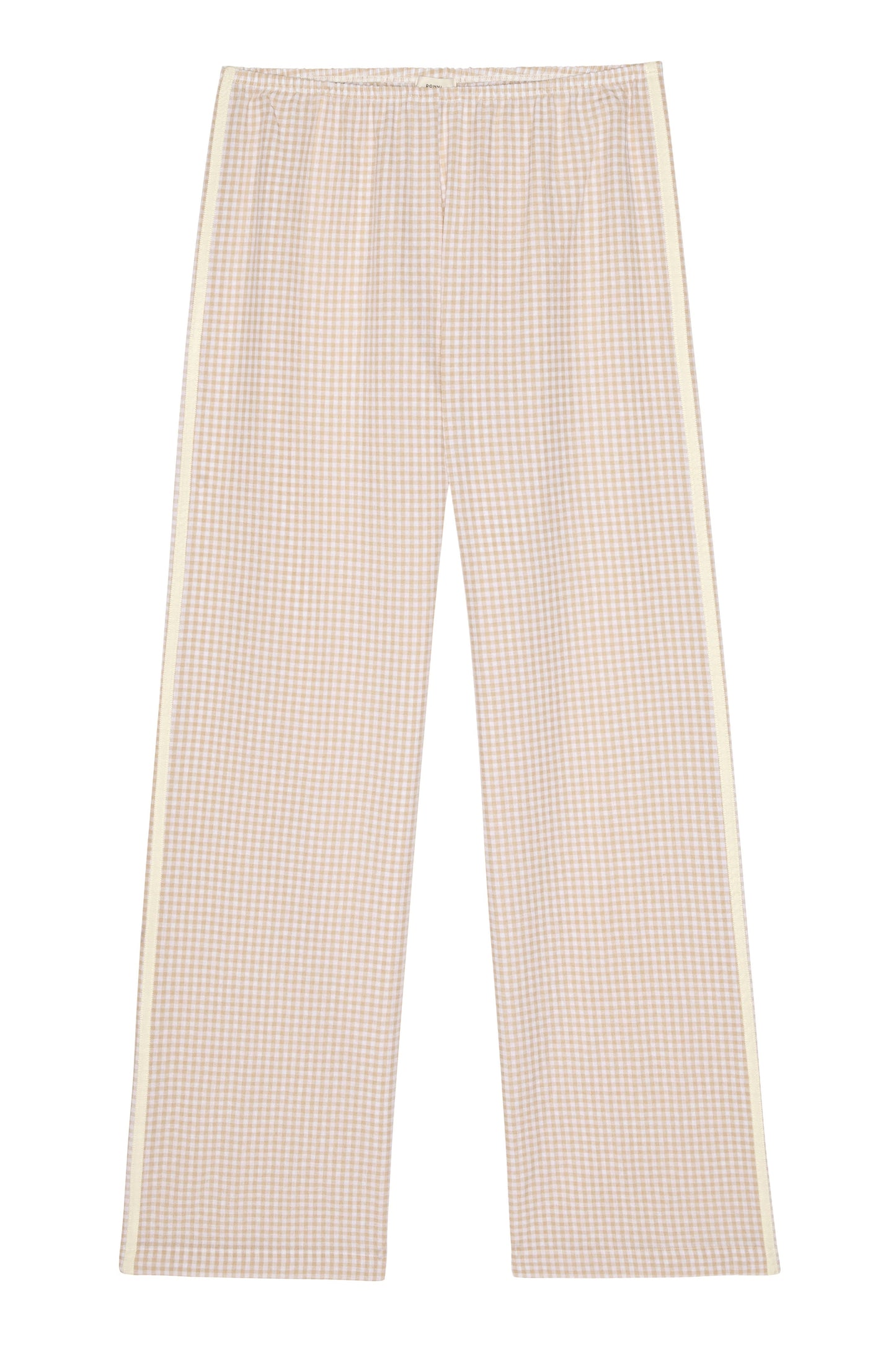 THE COTTON GINGHAM PANT