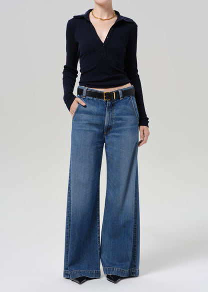 Citizens of Humanity Beverly Trouser Rower - trouser available at Hiptique boutique in Woodland Hills California