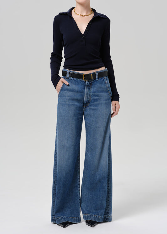Citizens of Humanity Beverly Trouser Rower - trouser available at Hiptique boutique in Woodland Hills California