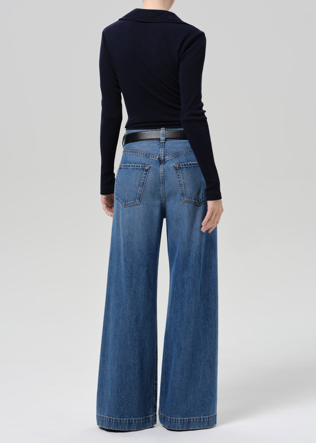 Citizens of Humanity Beverly Trouser Rower - trouser available at Hiptique boutique in Woodland Hills California
