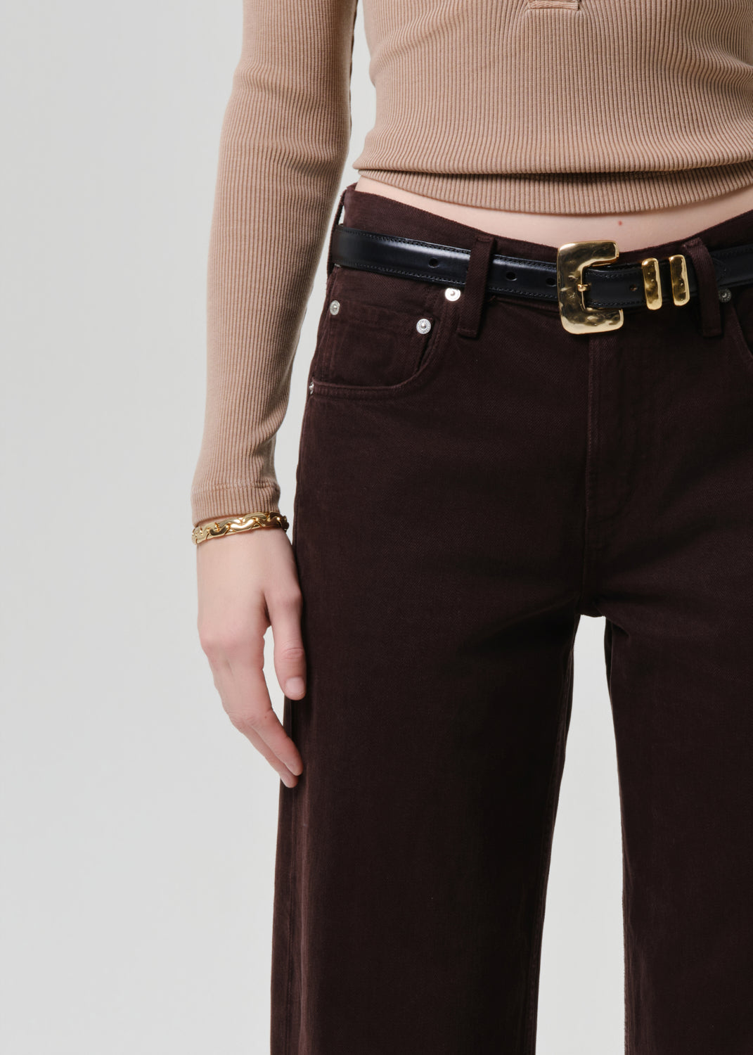 CITIZENS OF HUMANITY lindz easy straight carob - Jeans available at Hiptique in Woodland Hills