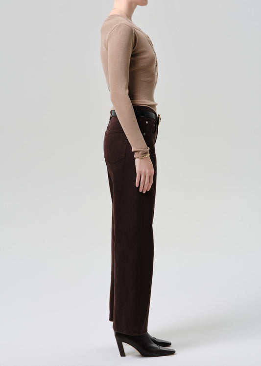 CITIZENS OF HUMANITY lindz easy straight carob - Jeans available at Hiptique in Woodland Hills