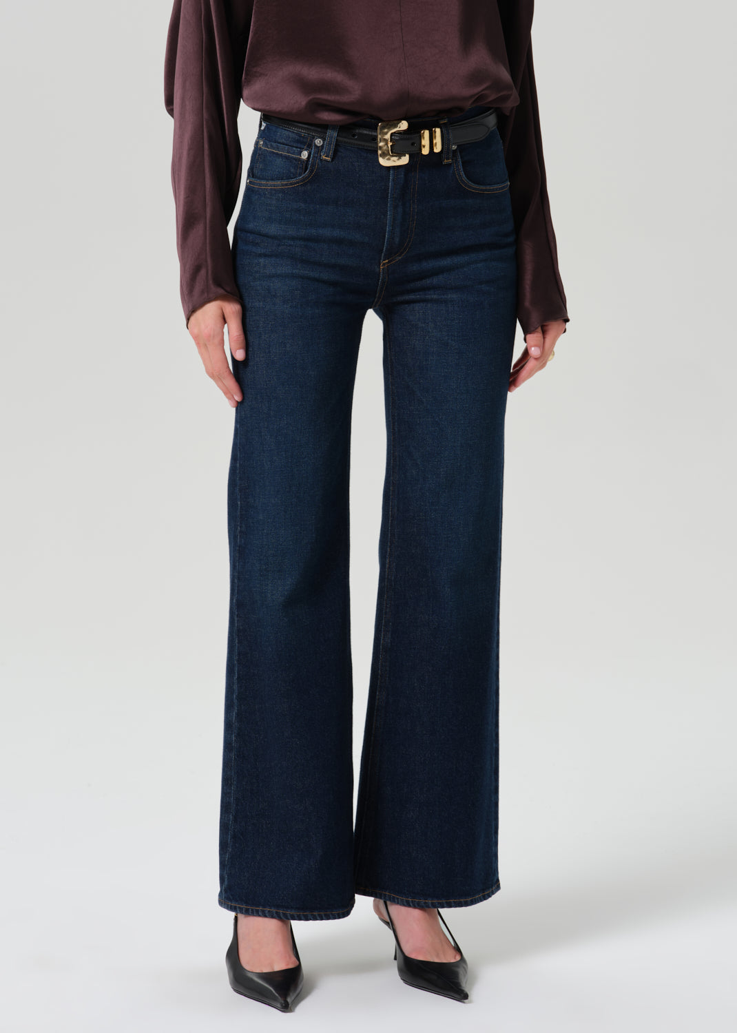 CITIZENS OF HUMANITY kimberly 70s flare dark indigo - Jeans available at Hiptique in Woodland Hills