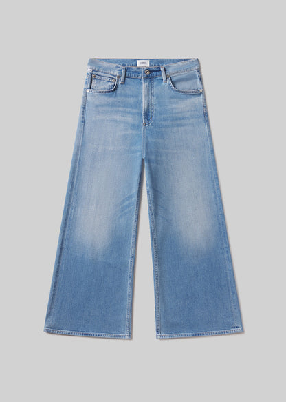 Citizens of Humanity Lyra Wide Leg Crop Andante - jeans available at Hiptique boutique in Woodland Hills California