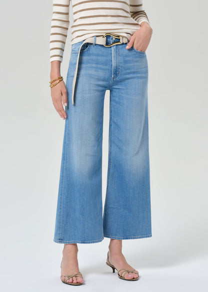 Citizens of Humanity Lyra Wide Leg Crop Andante - jeans available at Hiptique boutique in Woodland Hills California