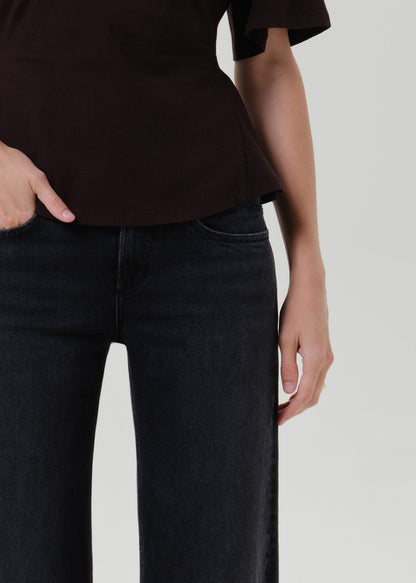 CITIZENS OF HUMANITY nora trouser in cat eye cateye (washed black) - Pants available at A Line Boutique in Englewood
