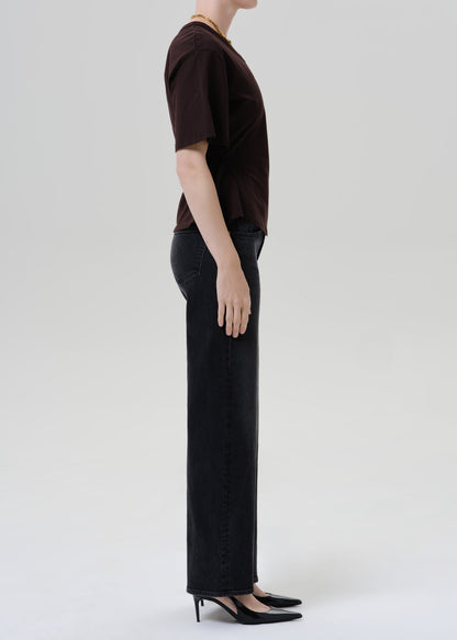 CITIZENS OF HUMANITY nora trouser in cat eye cateye (washed black) - Pants available at A Line Boutique in Englewood