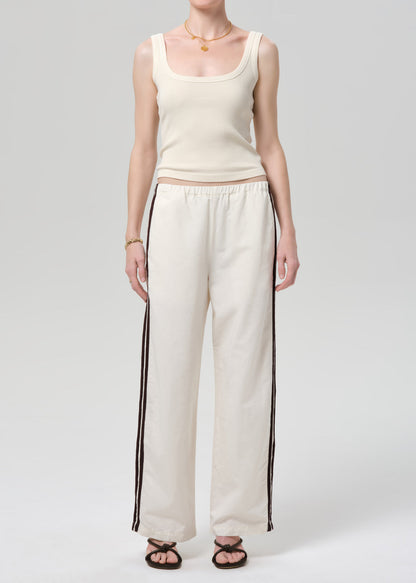 Citizens of Humanity Aurora Track Pant Cream - pant available at Hiptique boutique in Woodland Hills California