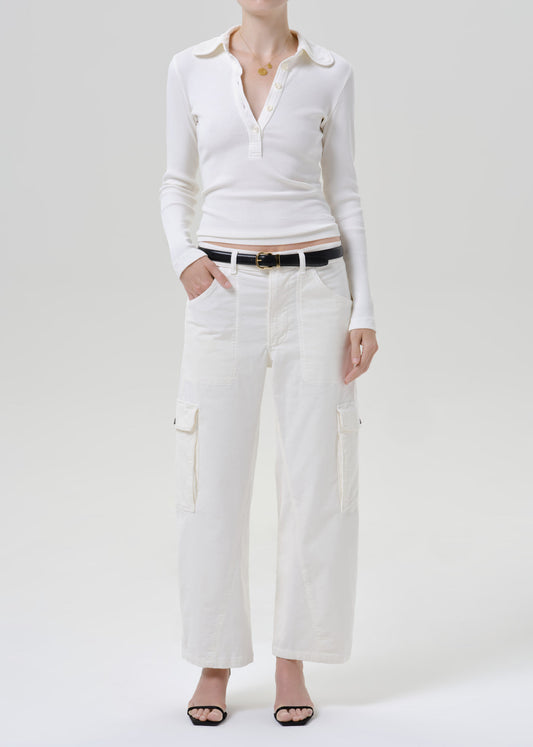 Citizens of Humanity Thassos Twisted Seam Utility Pant in Corduroy — Pashmina