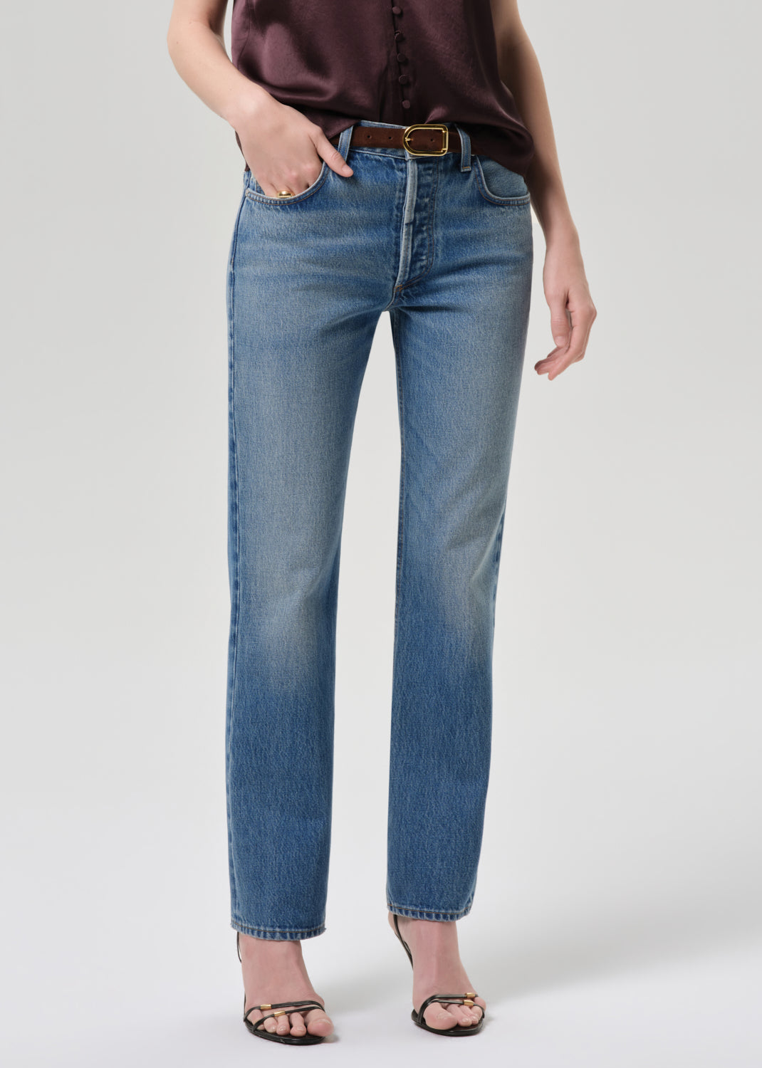 Citizens of Humanity Savannah Cigarette Jean Patina - jeans available at Hiptique boutique in Woodland Hills California
