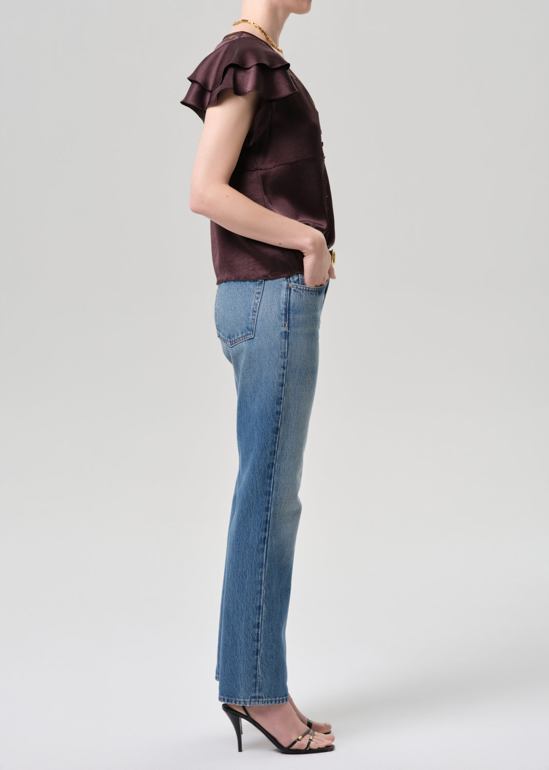 Citizens of Humanity Savannah Cigarette Jean Patina - jeans available at Hiptique boutique in Woodland Hills California