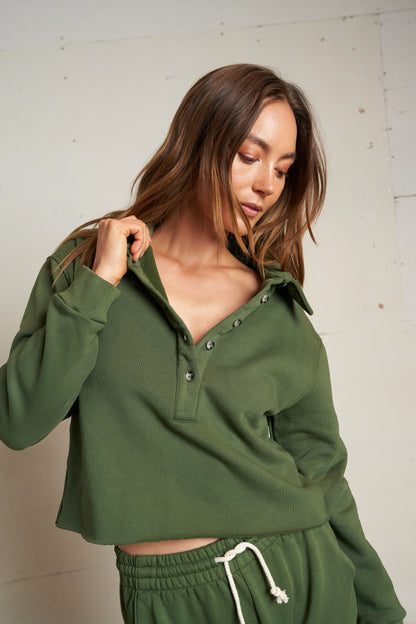 VINNY FLEECE SWEATSHIRT