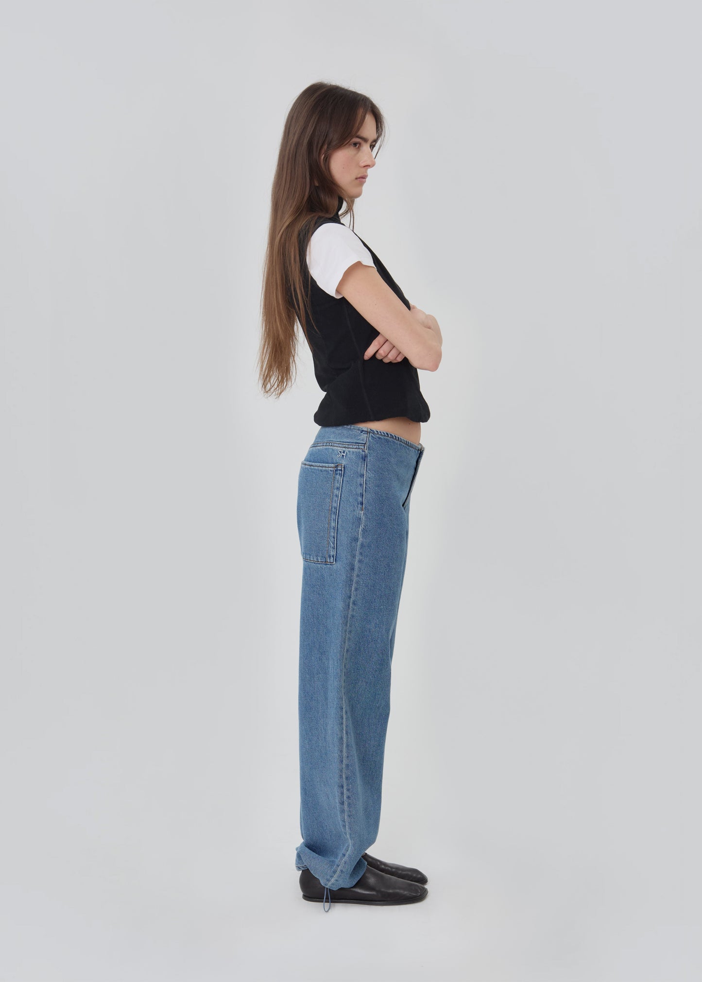 STILL HERE Sport Jean Classic Blue - Jeans available at Hiptique in Woodland Hills