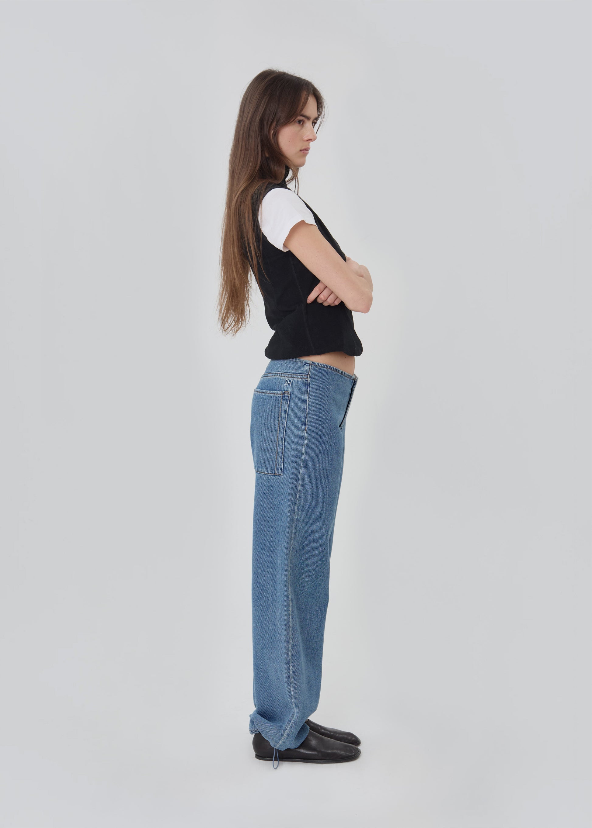 STILL HERE Sport Jean Classic Blue - Jeans available at Hiptique in Woodland Hills