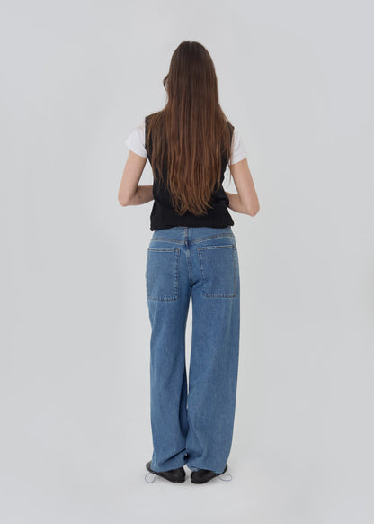 STILL HERE Sport Jean Classic Blue - Jeans available at Hiptique in Woodland Hills